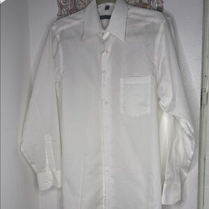 Geoffrey Beene Crisp White Dress Shirt